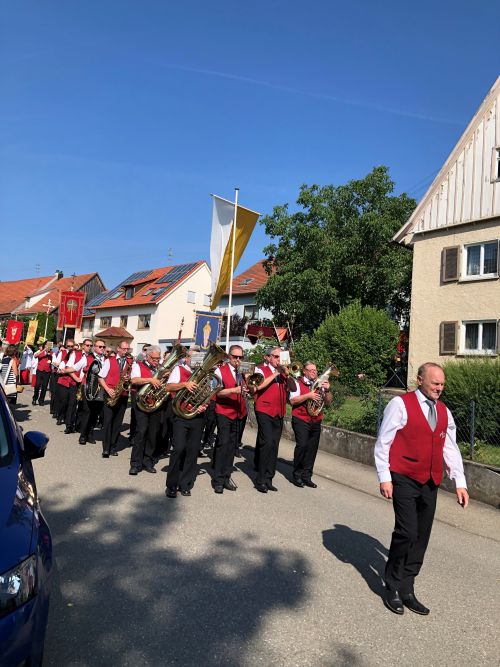 Bei der Prozession
